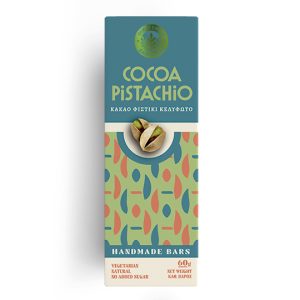 Μπάρα ενέργειας κακάο & φυστίκι κελυφωτό 60g